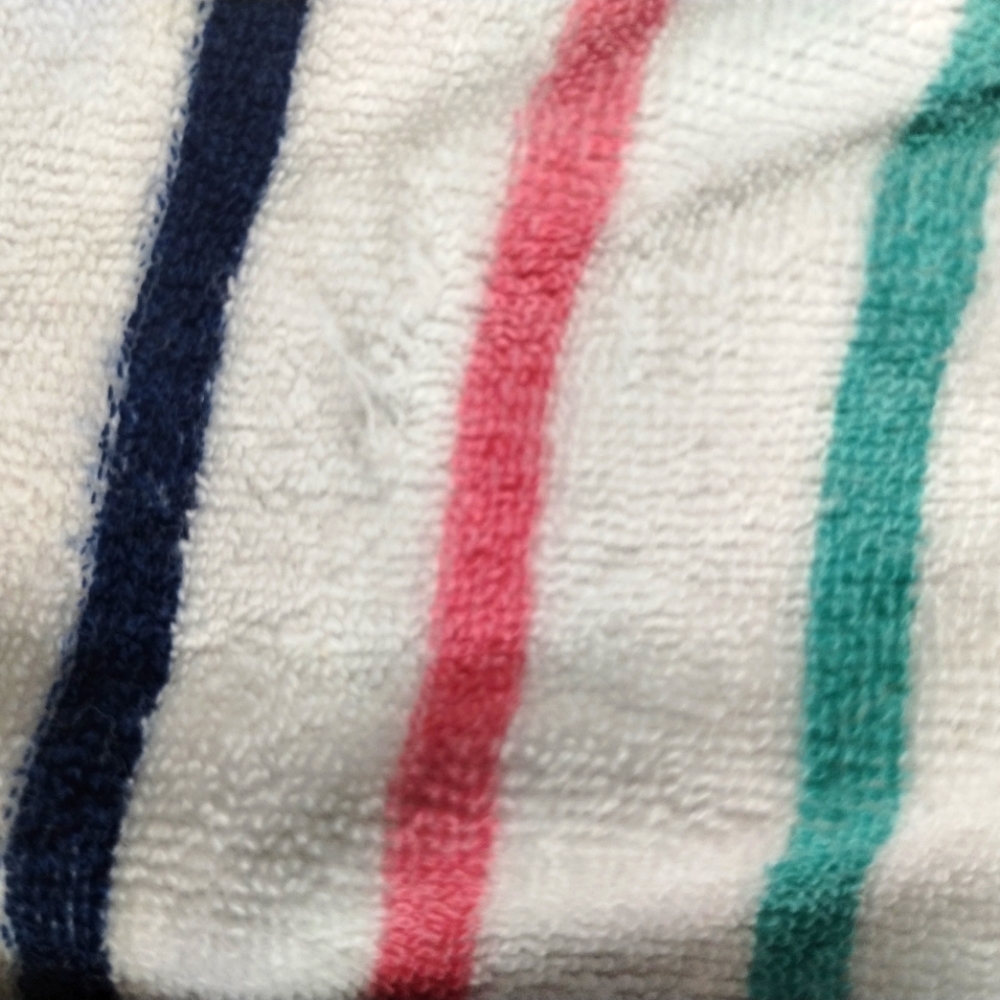 Carter's Girls Hooded Cover-Up Zip Up Striped Colorful Size 5T - Picture 10 of 16